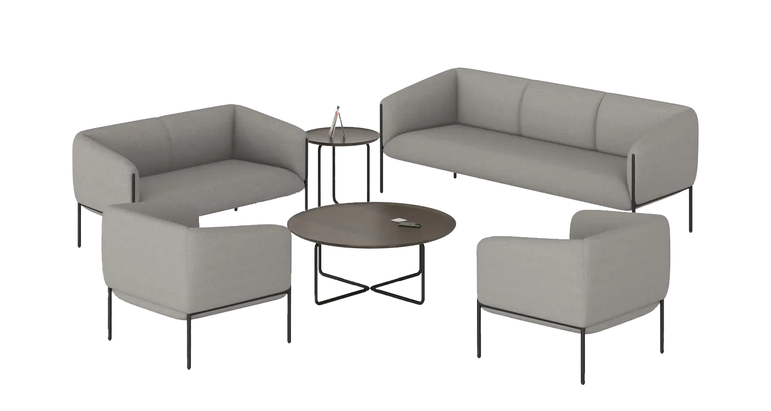 Lobby Sofa for Office Common Area
